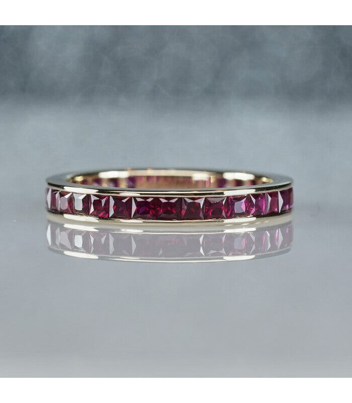 Classic Ruby Stacker Eternity Ring